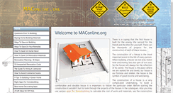 Desktop Screenshot of maconline.org