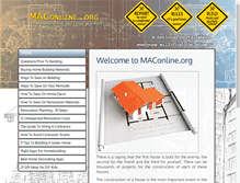 Tablet Screenshot of maconline.org